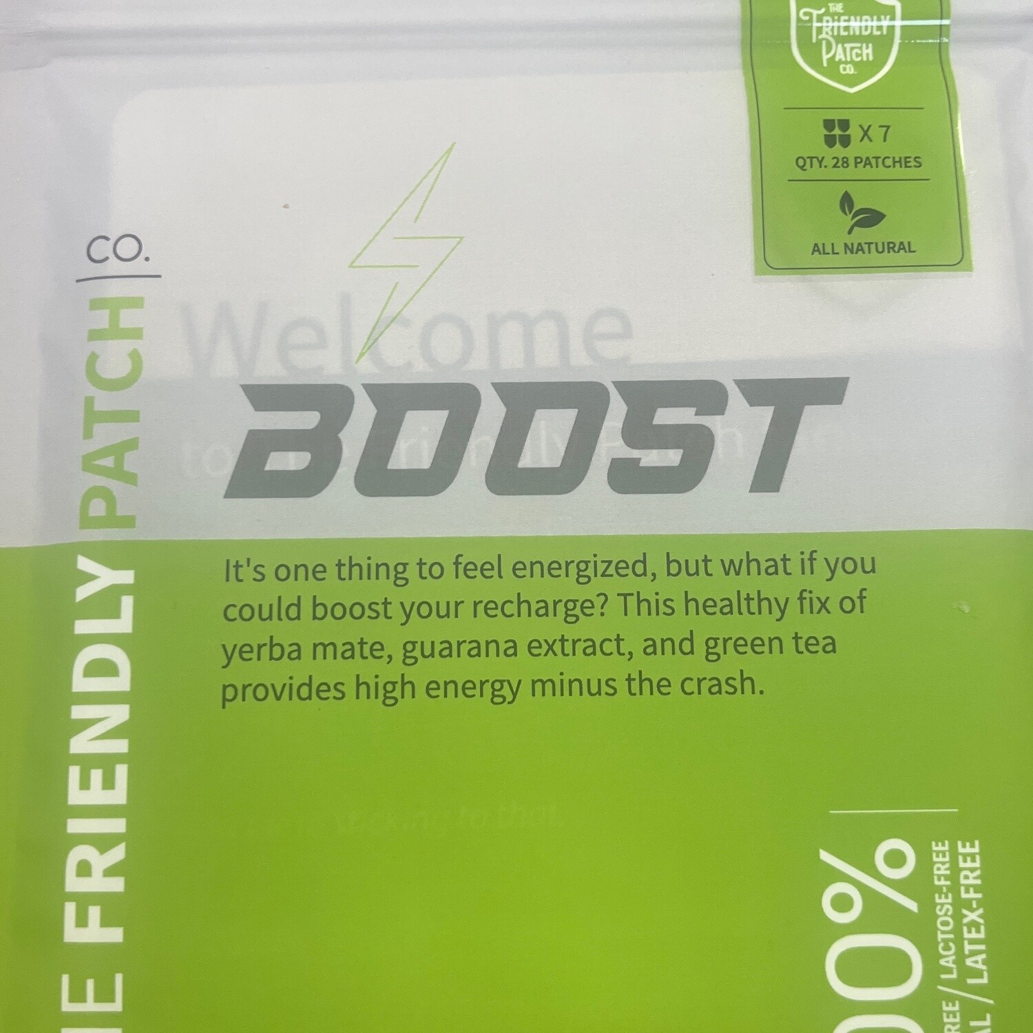 Boost Natural Energy Patch