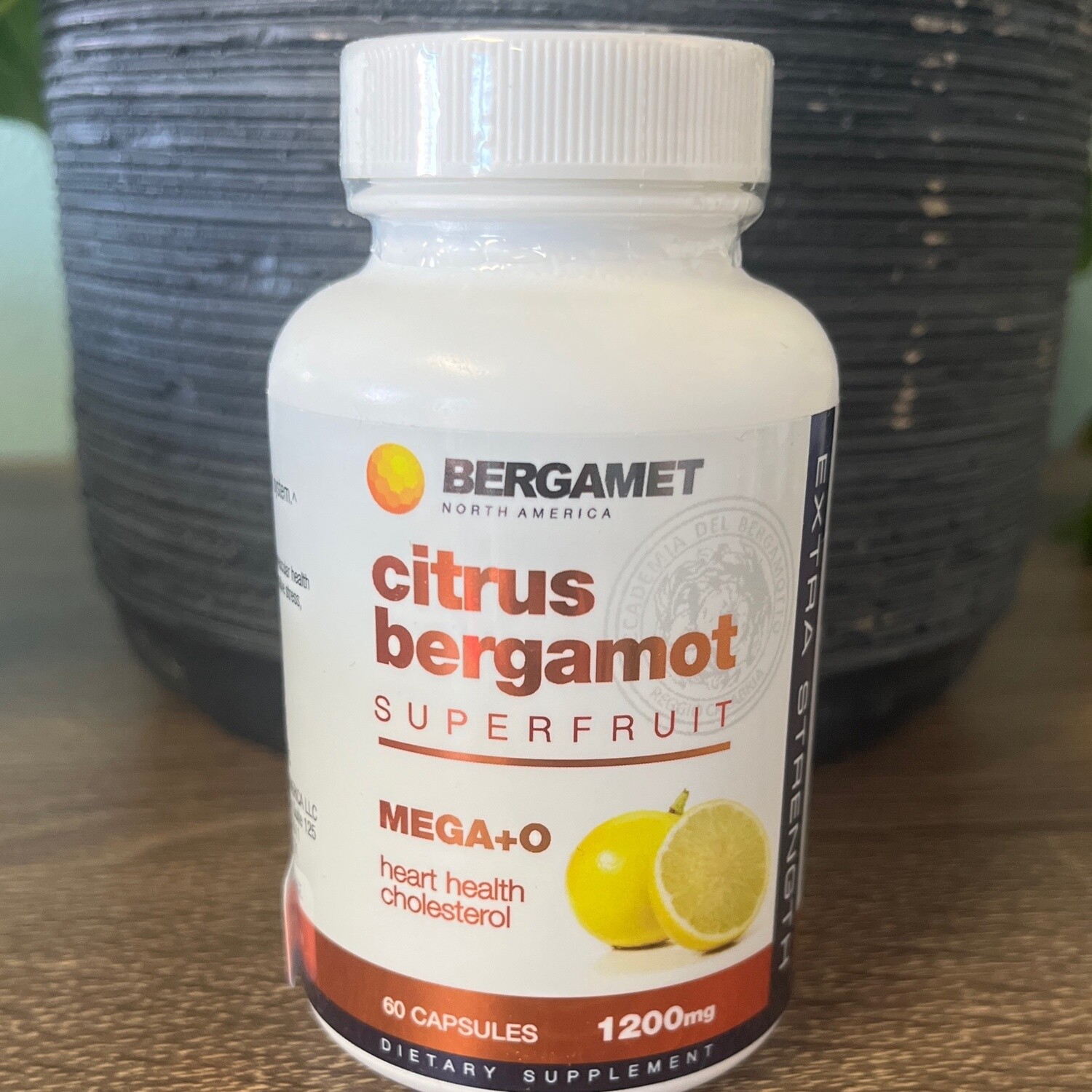 Citrus Bergamot Mega+O Bergamot Supplement for High Cholesterol - High Cholesterol Supplement - Cholesterol Supplements