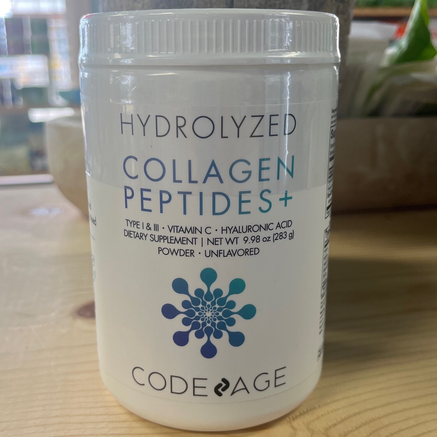 Collagen Peptides Powder Vitamin C, Enzymes, Hyaluronic Acid, Hydrolyzed Protein