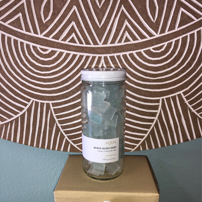 Aqua Beach Glass Soap