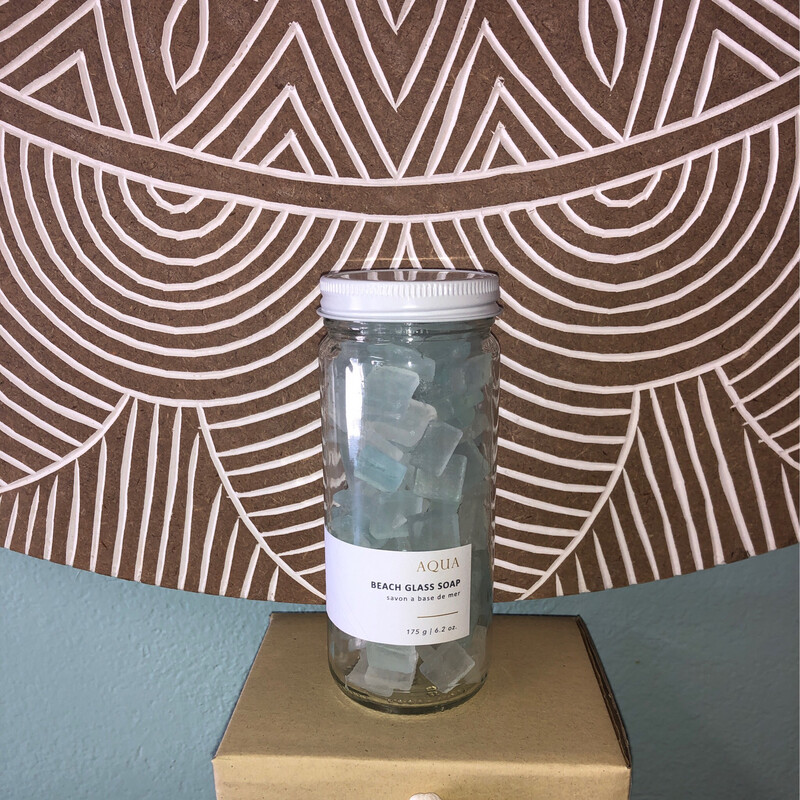 Aqua Beach Glass Soap