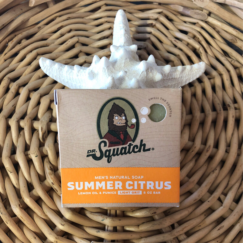 Dr. Squatch Summer Citrus Bar Soap