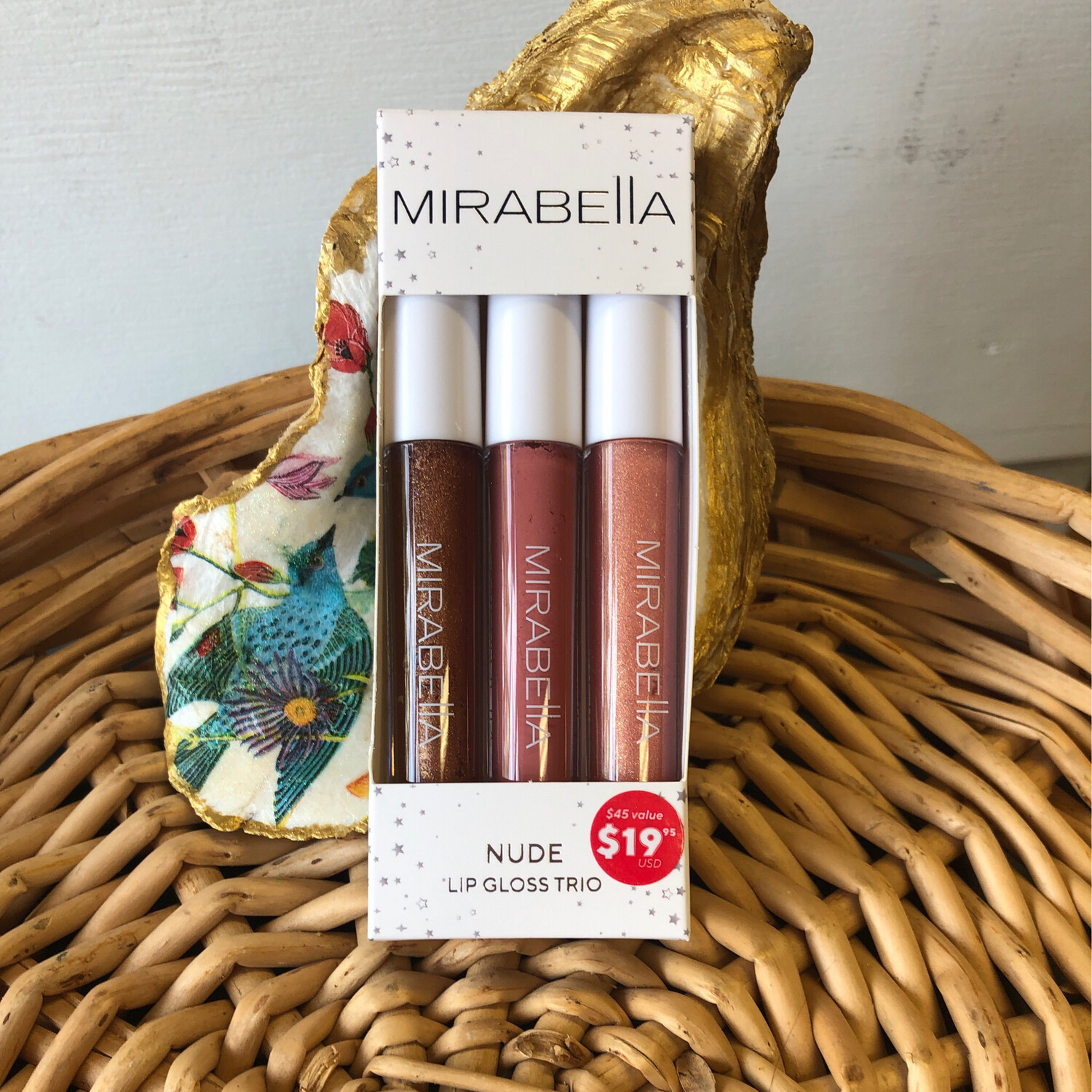 Nude Lip Gloss Trio