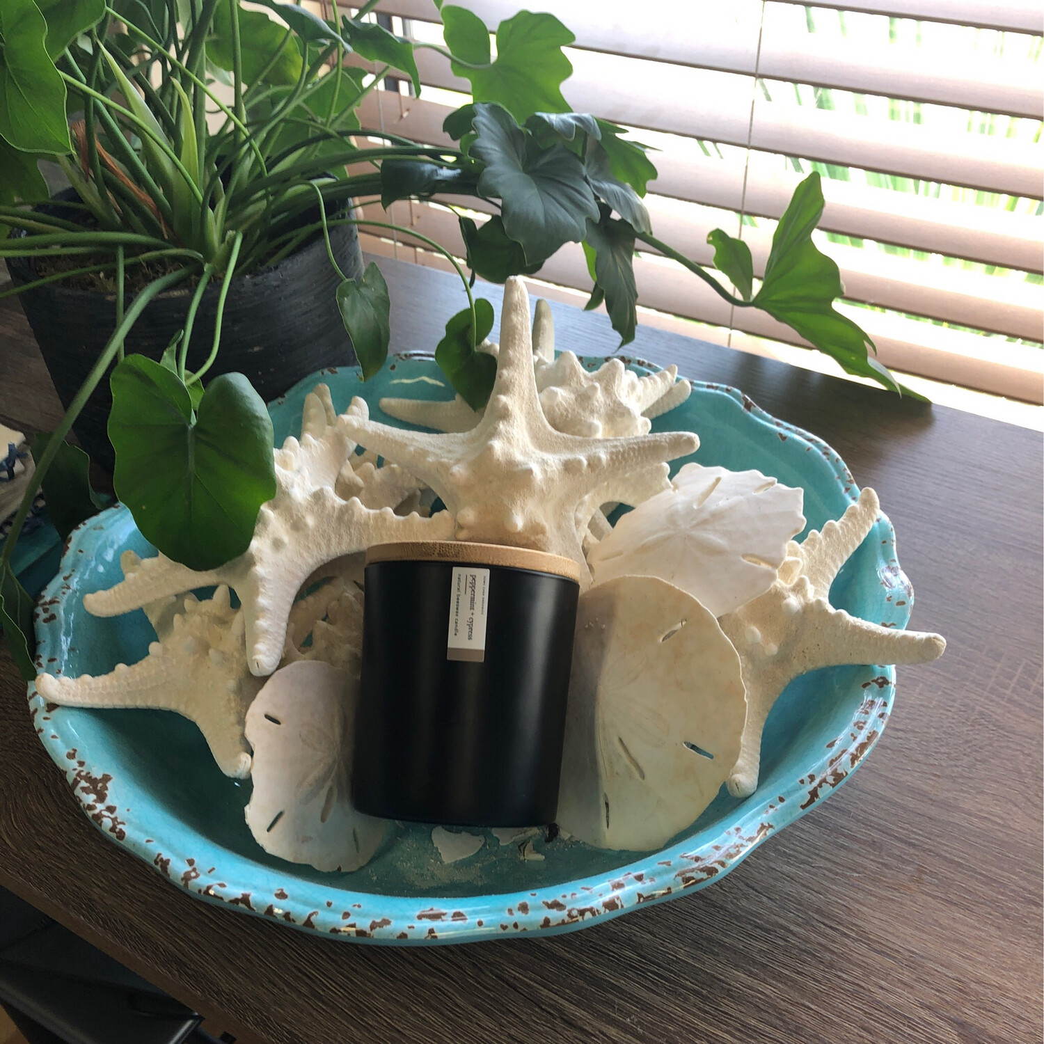 Beeswax Candle Peppermint + Cypress