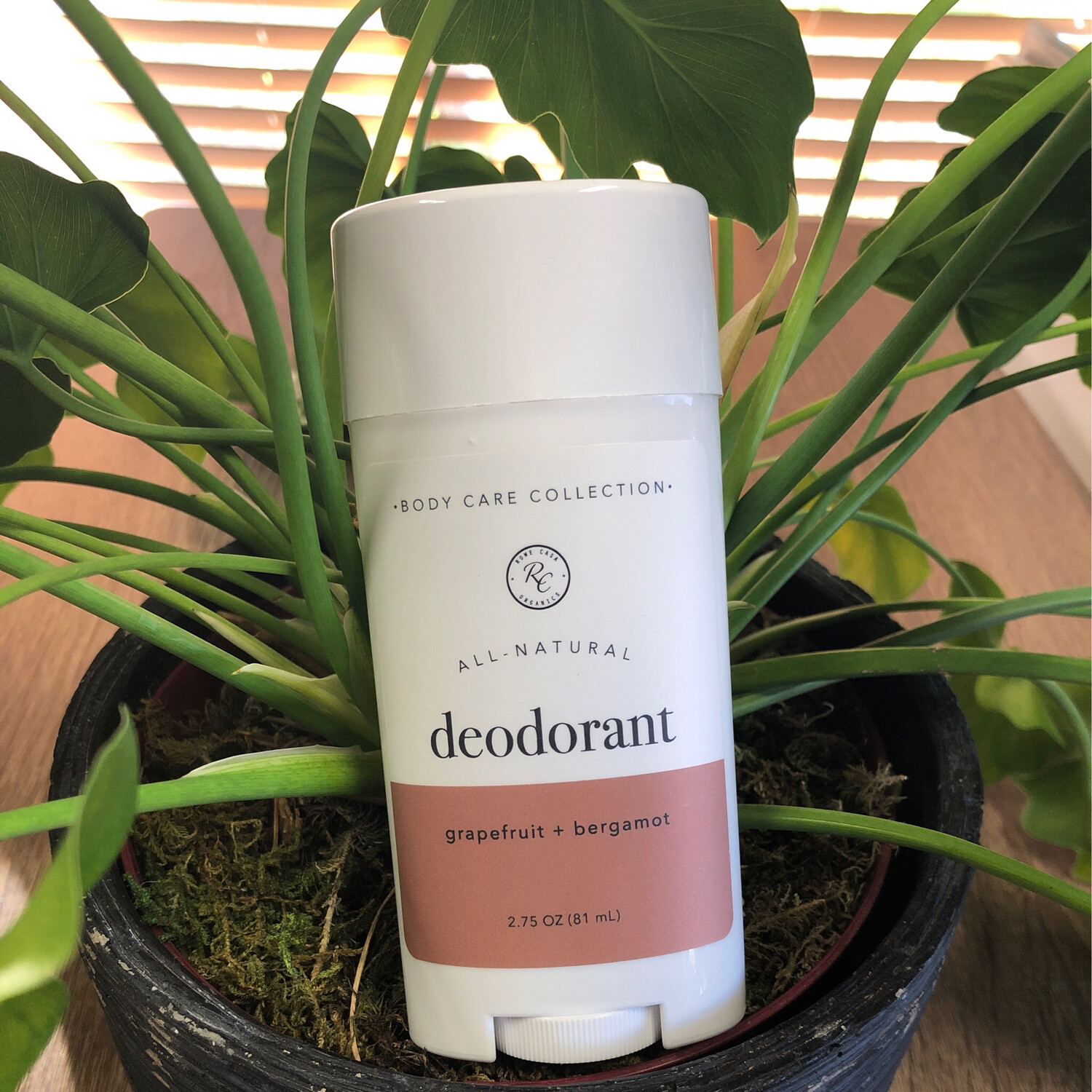 Deodorant Stick Grapefruit + Bergamot