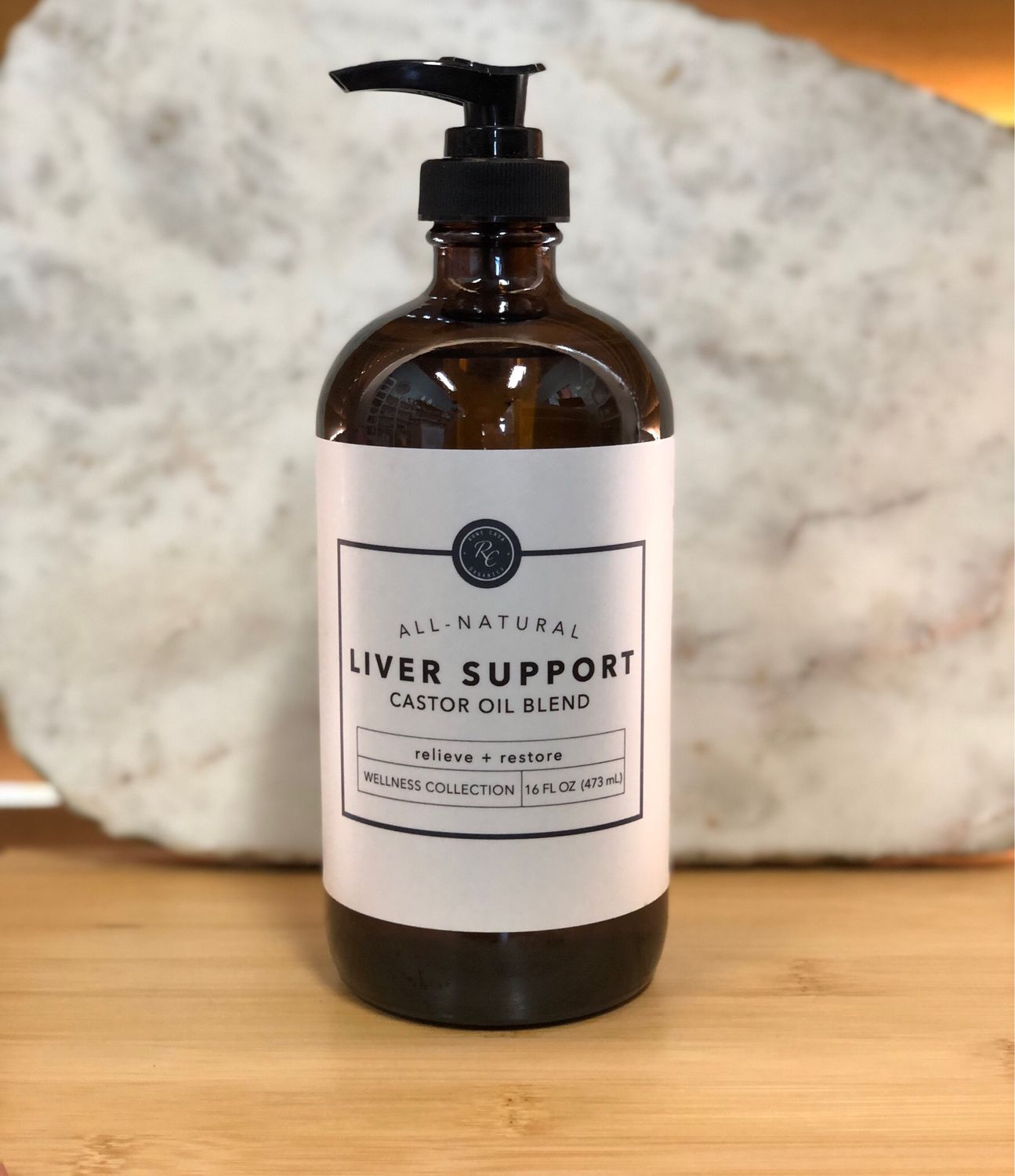 Liver Support Castor Oil Blend