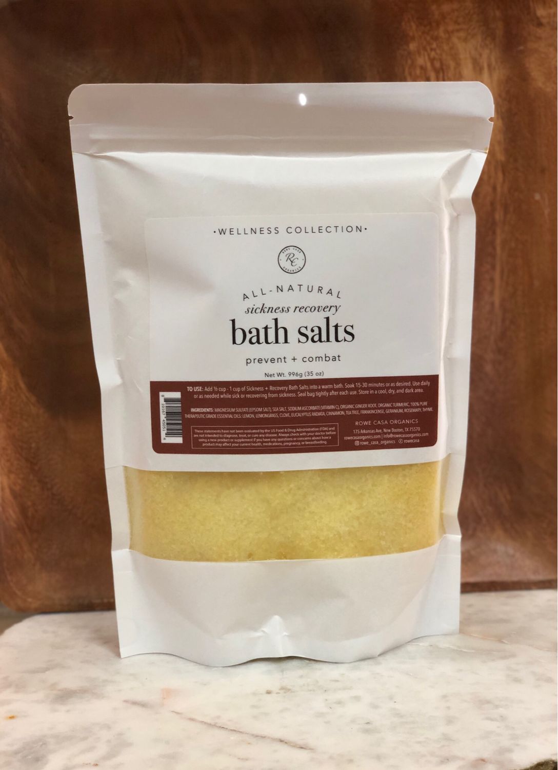 Sickness Recovery Bath Salts