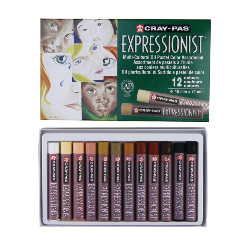 CRAY PAS EXPRESSIONIST-12 PK MULTI-CULTURAL
