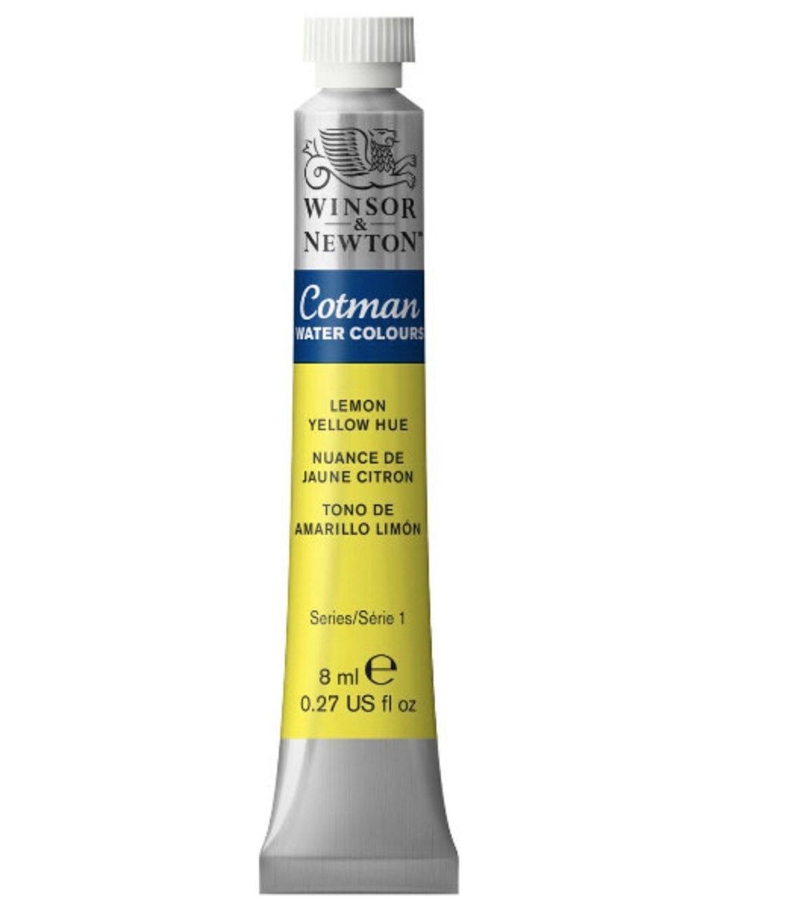 Cotman Watercolour 8ml Tube, Lemon Yellow Hue