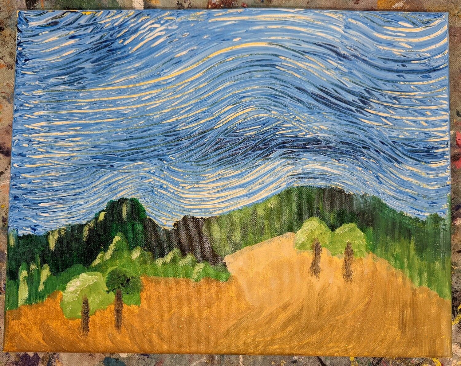 Acrylic Painting Explorations