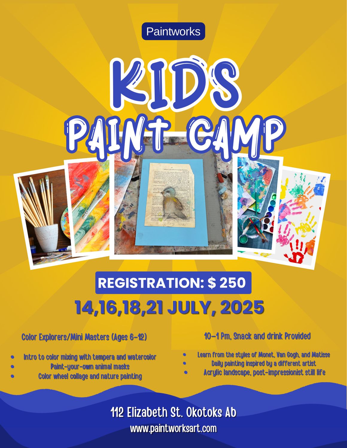 Kids Paint Camp