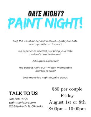 Date night/Paint night