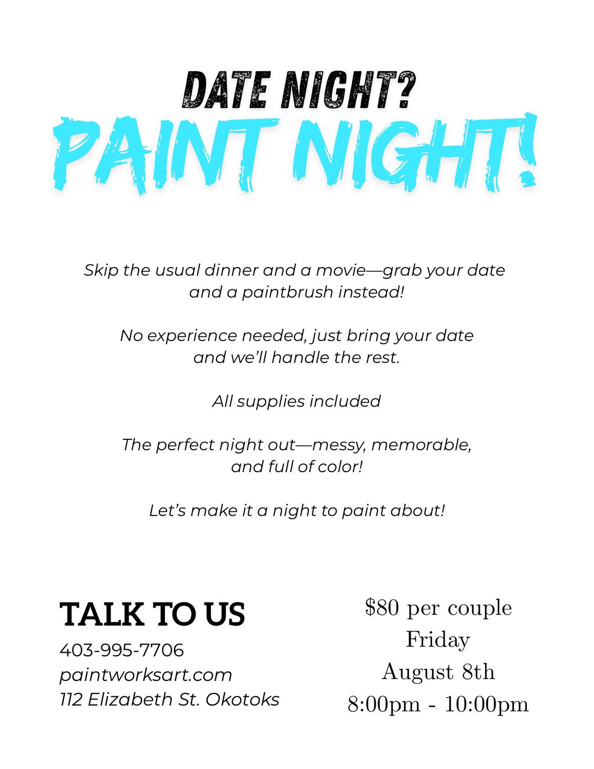 Date night/Paint night