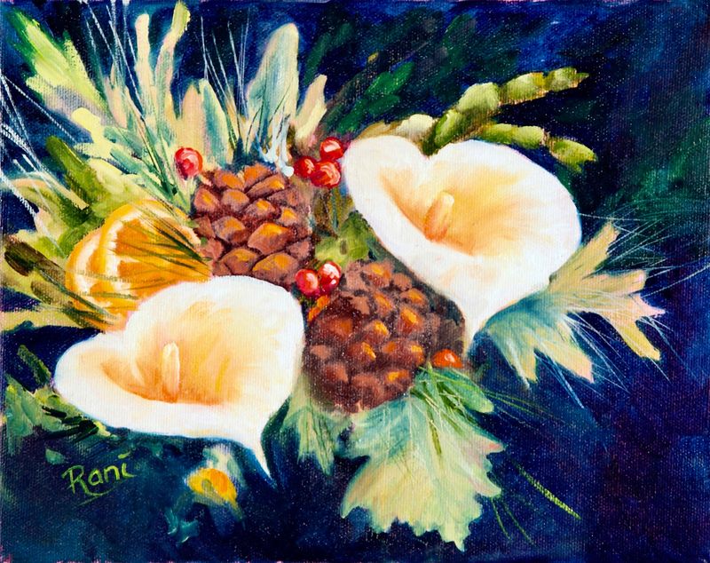 Christmas Oil Workshop