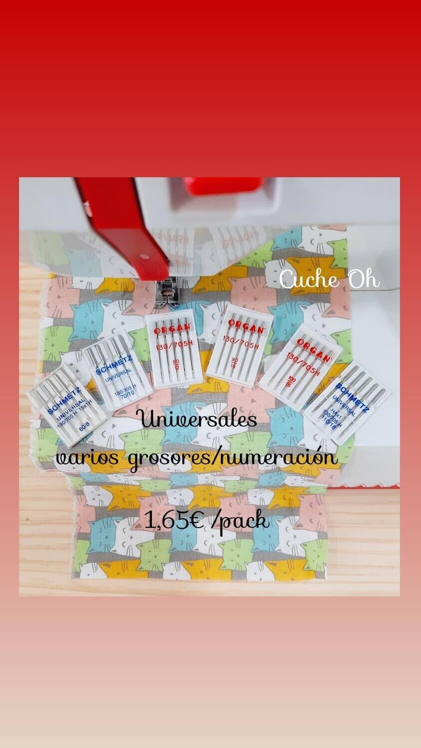 Agujas universales