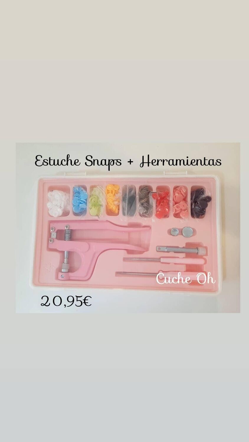 Estuche de alicate y snaps