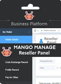 MANGO PAY Reseller Panel -Business Platform
