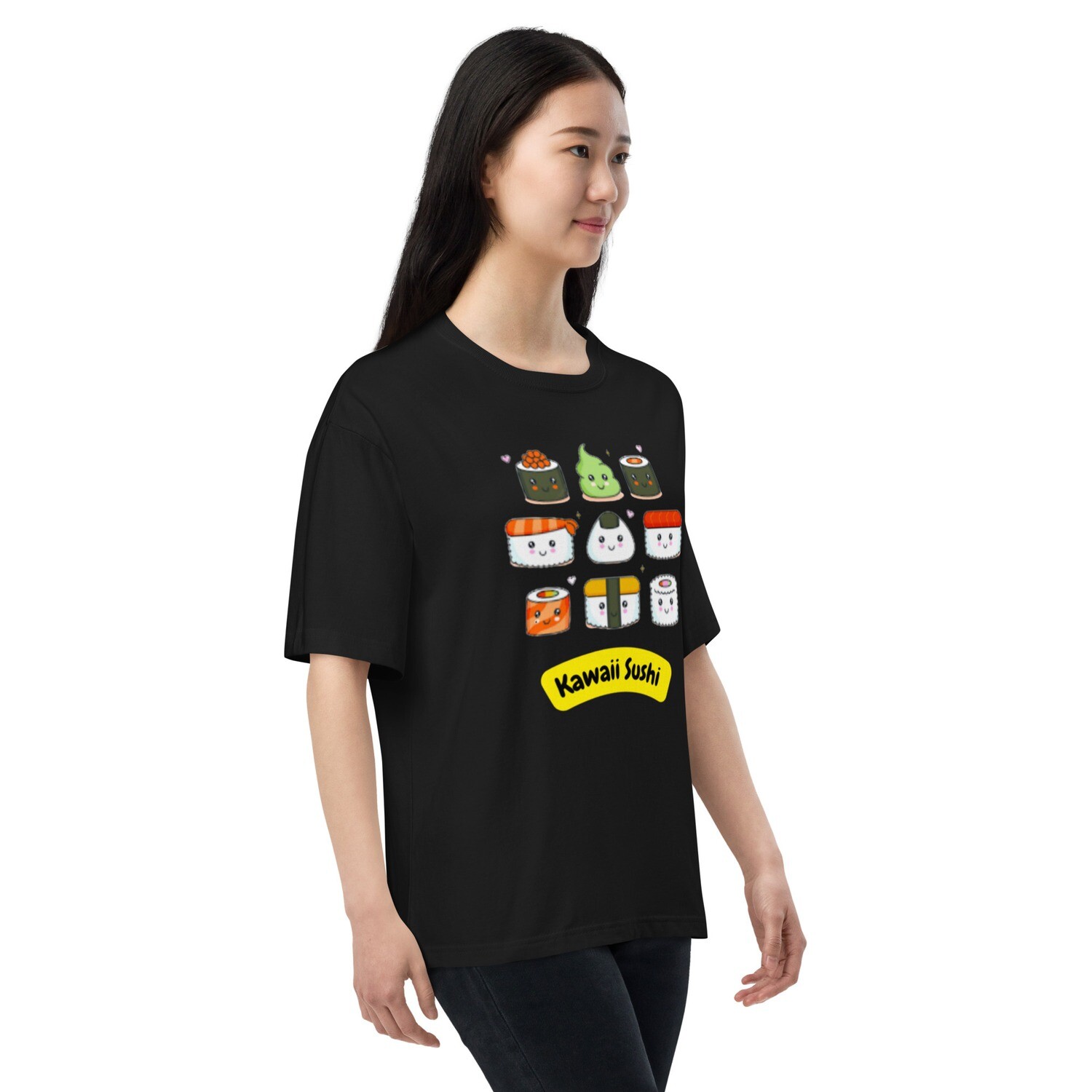 Unisex oversized Kawaii sushi