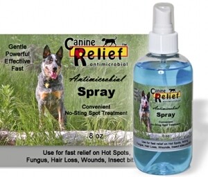 Canine Antimicrobial Spray 8 oz