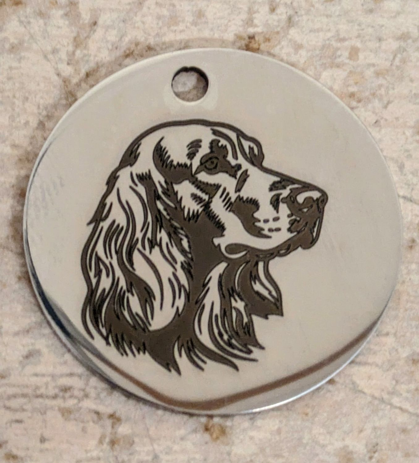 Stainless Steel Keychain (Engraved on 2 sides)