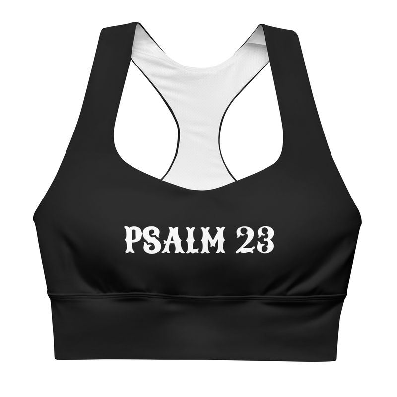 Recycled Longline Sports Bra