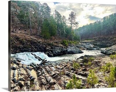 Broken Bow 2 Canvas 11x17