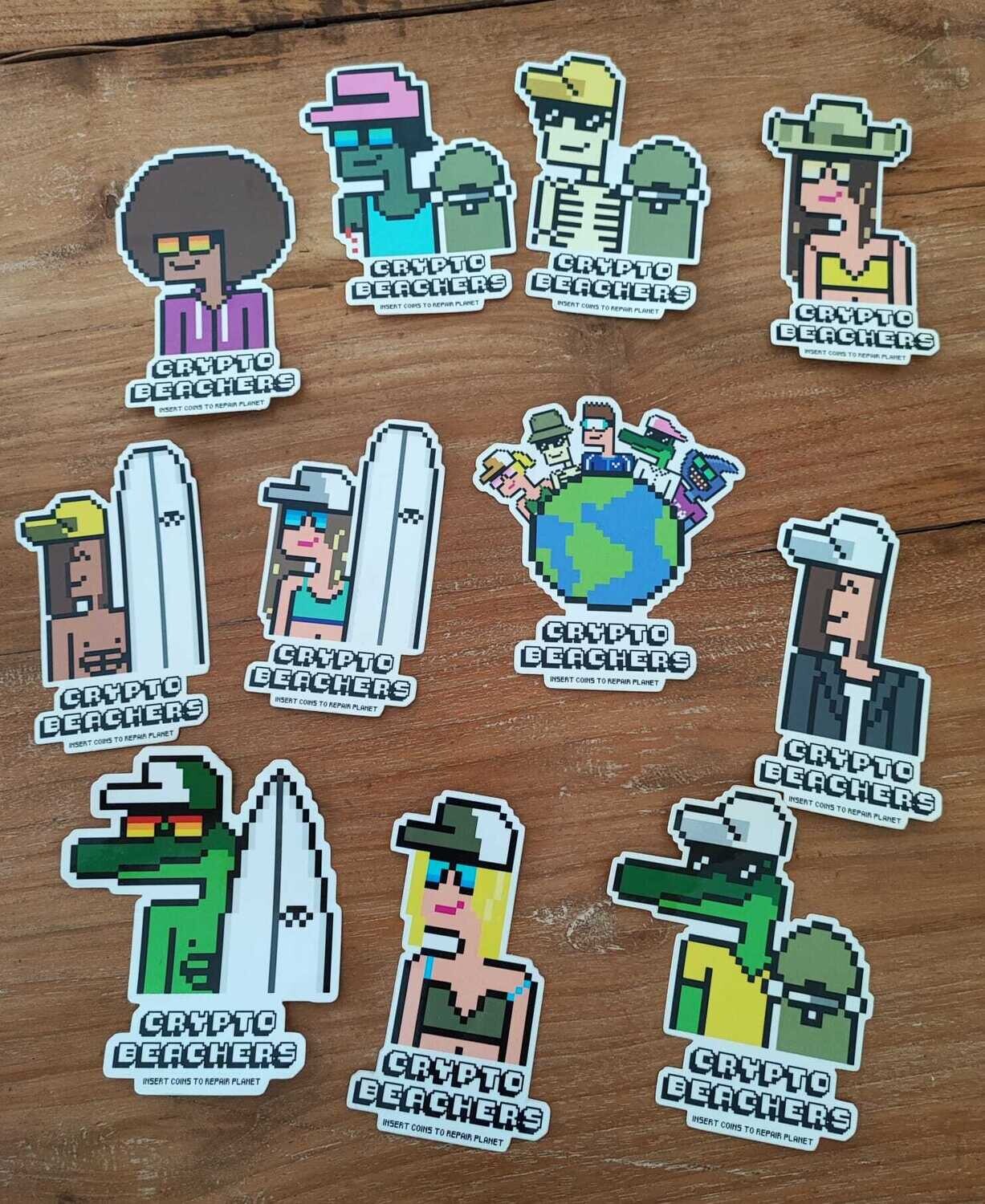 Pack 11 Stickers