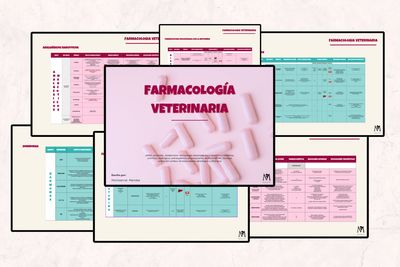Tablas de Farmacología Veterinaria