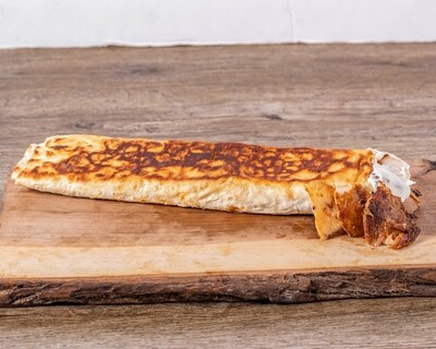 Wrap - Charcoal Chicken Shawarma on Saj Bread