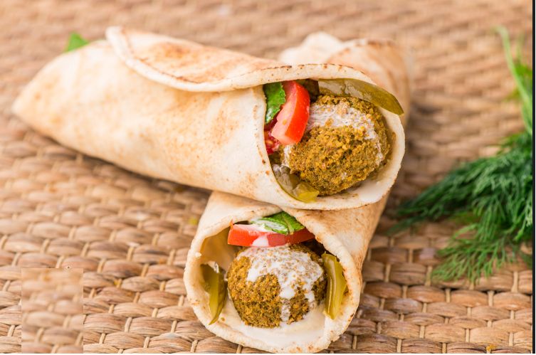 Falafel on Pita