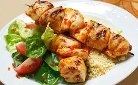 Meal with Rice - Shish Tawook