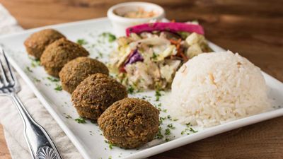 Meal with Rice - Veggie Platter