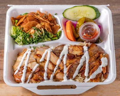 Meal with Rice -Mix Shawarma