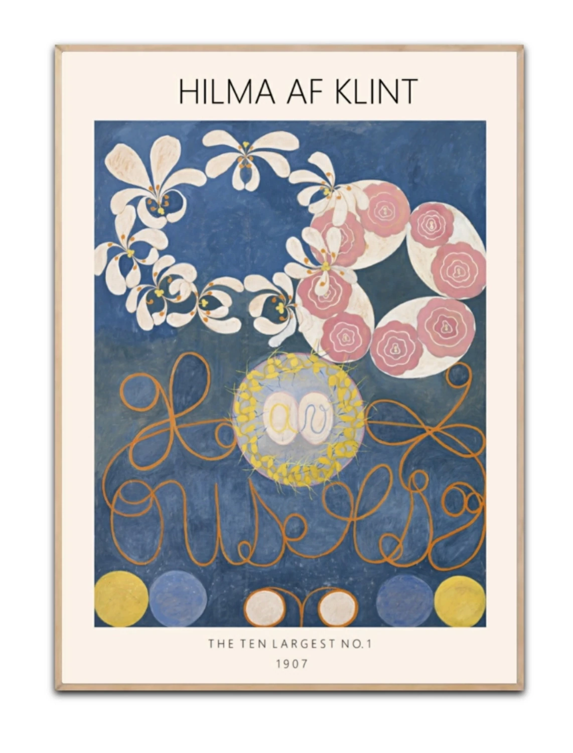 Hilma Klint - 50×70 cm poster
