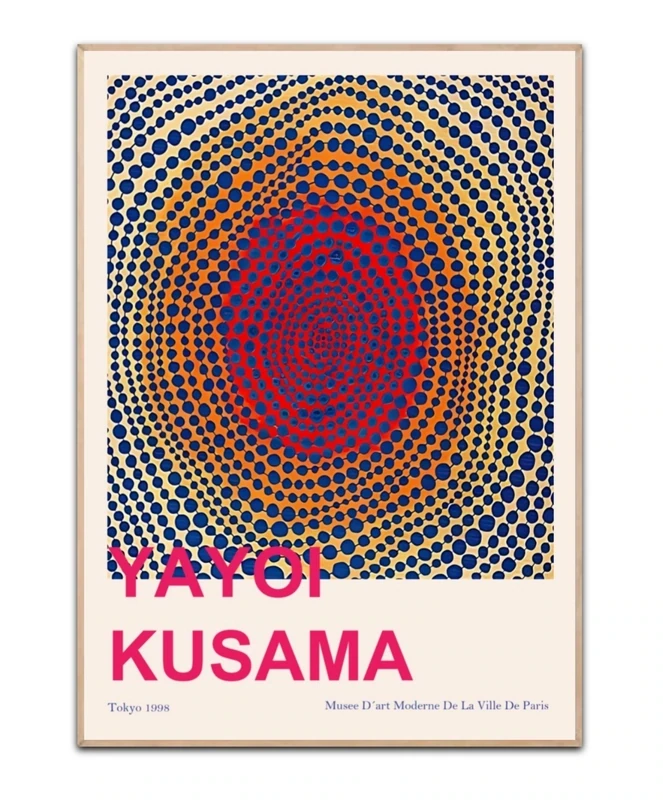 Pumpkin Yayoi Kusama -50×70 cm poster