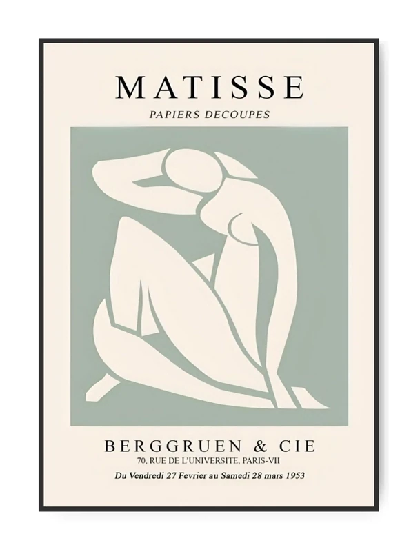 Henri Matisse - Berggruen &amp; Cie - 50×70 cm poster