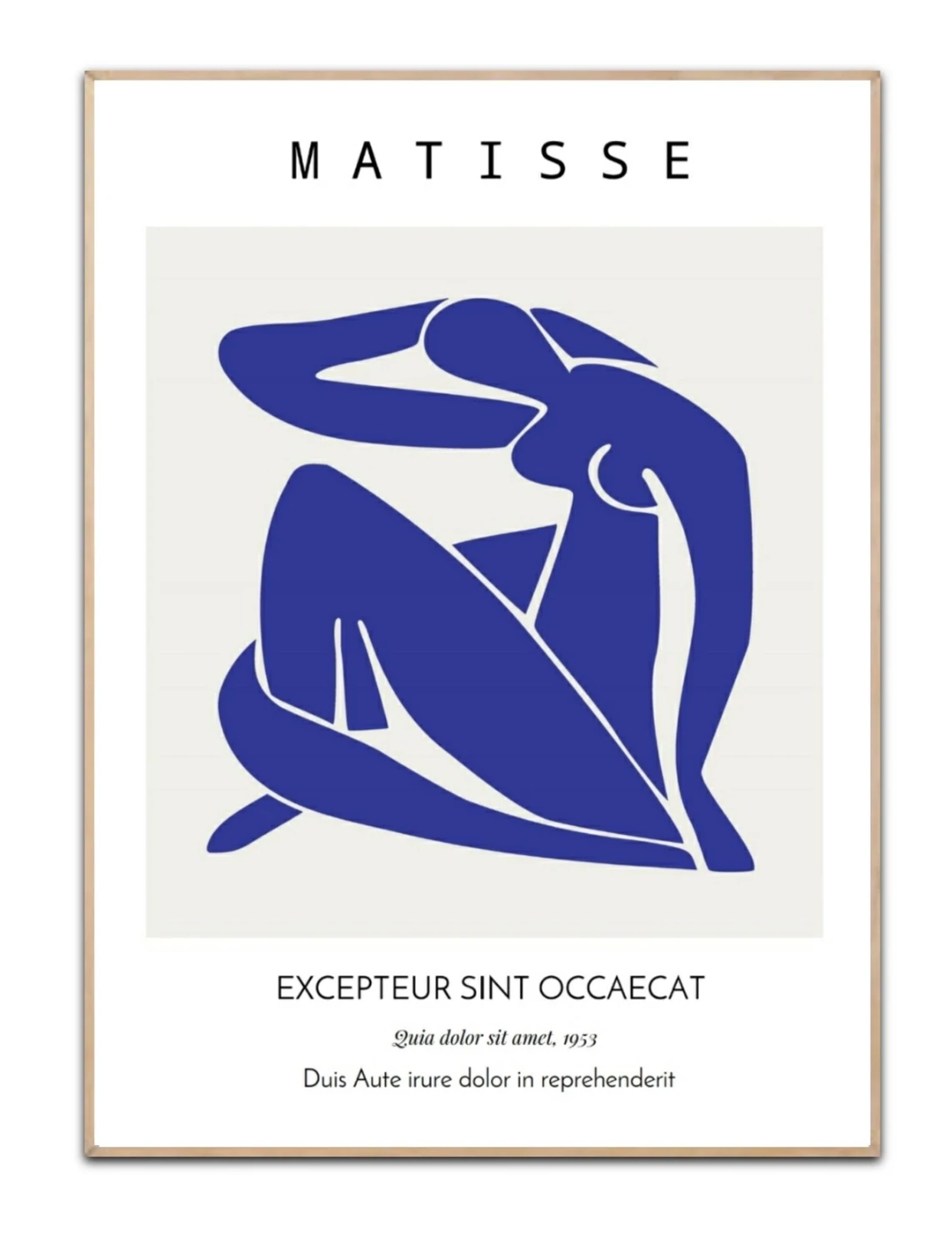 Henri Matisse 50×70 cm poster
