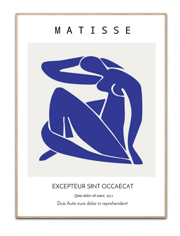 Henri Matisse 50×70 cm poster