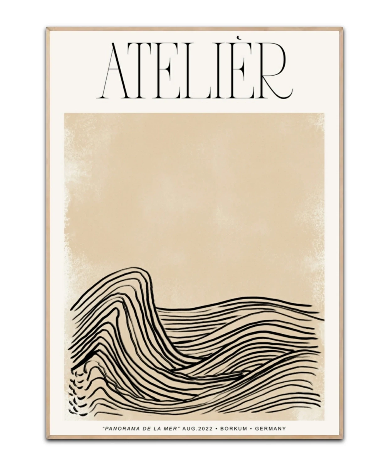 50×70 cm poster