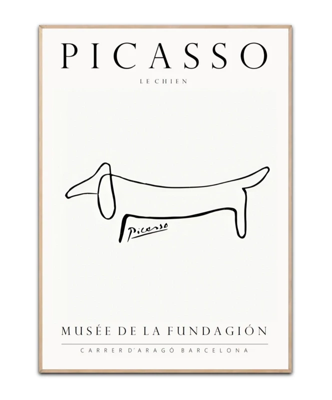 Picasso  Le Chien 50x70