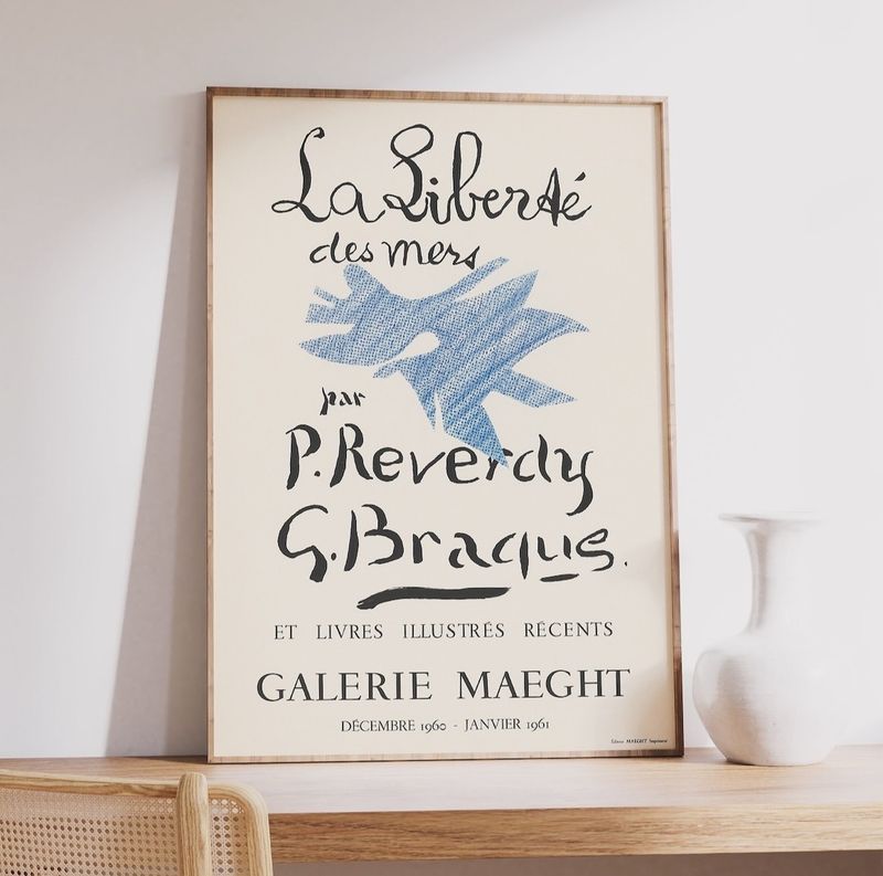 Galerie Maeght  50×70 cm poster