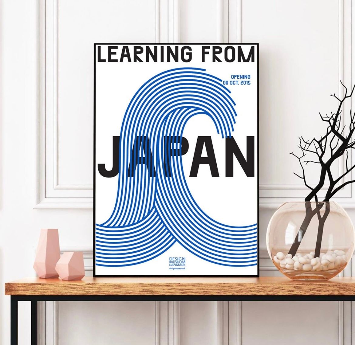 Learning From Japan 50×70 cm poster
