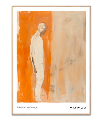 The Man In Orange – Kunstplakat i Høj Kvalitet