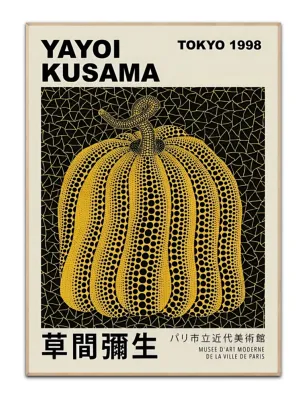 Pumpkin Yayoi Kusama -50×70 cm poster