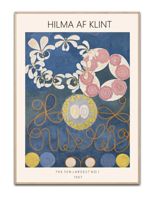Hilma Klint - 50×70 cm poster