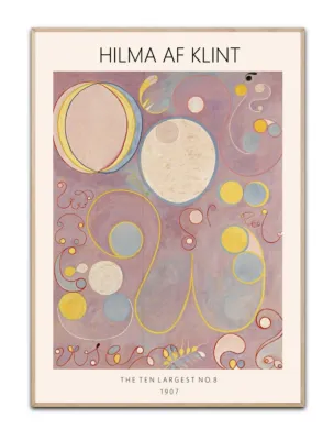 Hilma Klint - No 8 - 50×70 cm poster