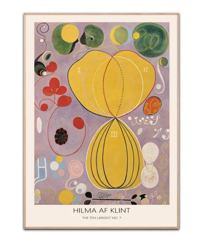 Hilma Klint - 50×70 cm poster No 7