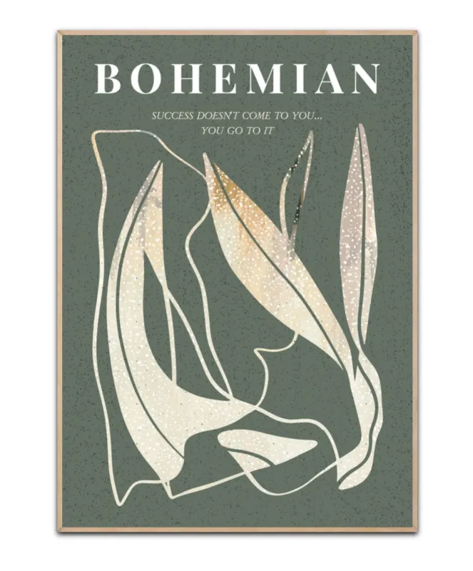 Bohemian 50×70 cm poster