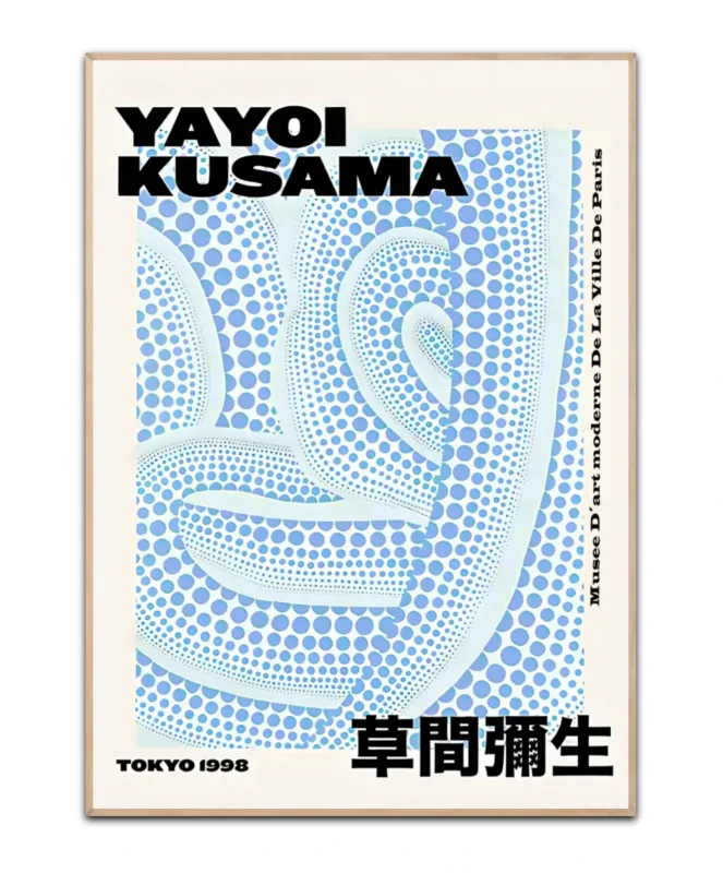 Pumpkin Yayoi Kusama Pink - 50×70 cm poster