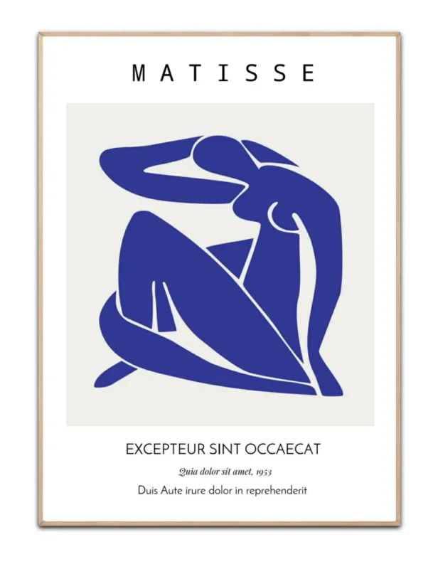 Henri Matisse 50×70 cm poster